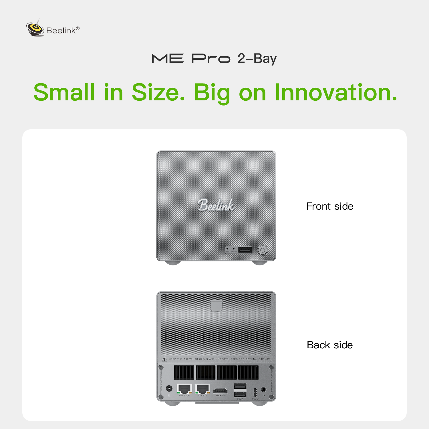 Beelink ME Pro 2-Bay