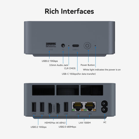Beelink EQi12 Intel® Core 1235U/1220P