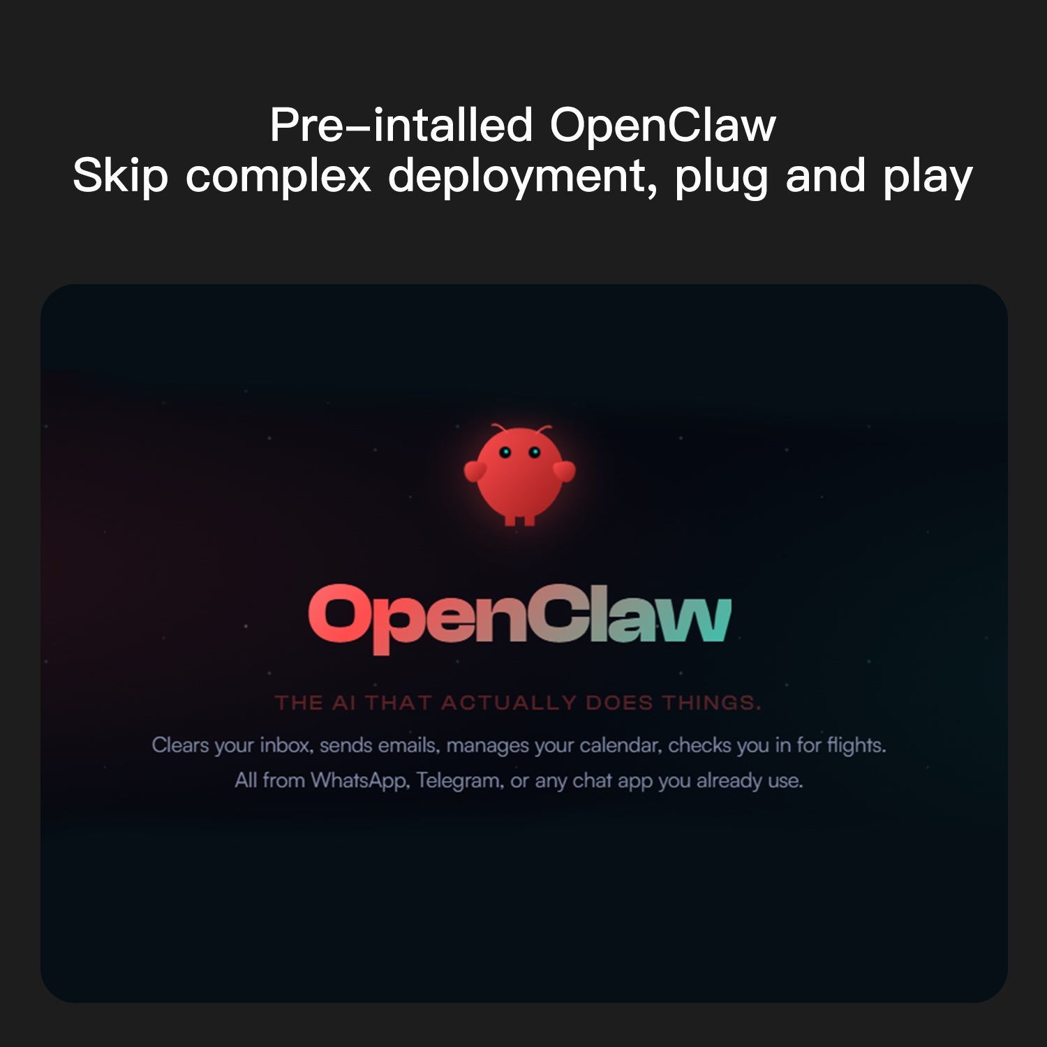 Pre-installed OpenClaw SSD Upgrade Kit