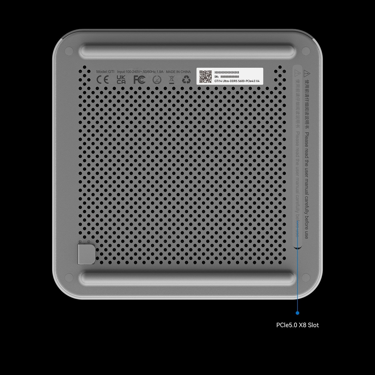 Beelink GTi14 Ultra AI PC Intel® Core™ UItra 9 185H (OpenClaw Pre-Installed)