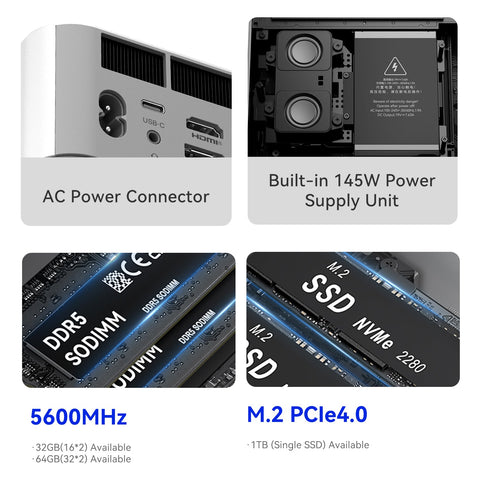 Beelink GTi15 Ultra Intel® Core™ Ultra 9 285H