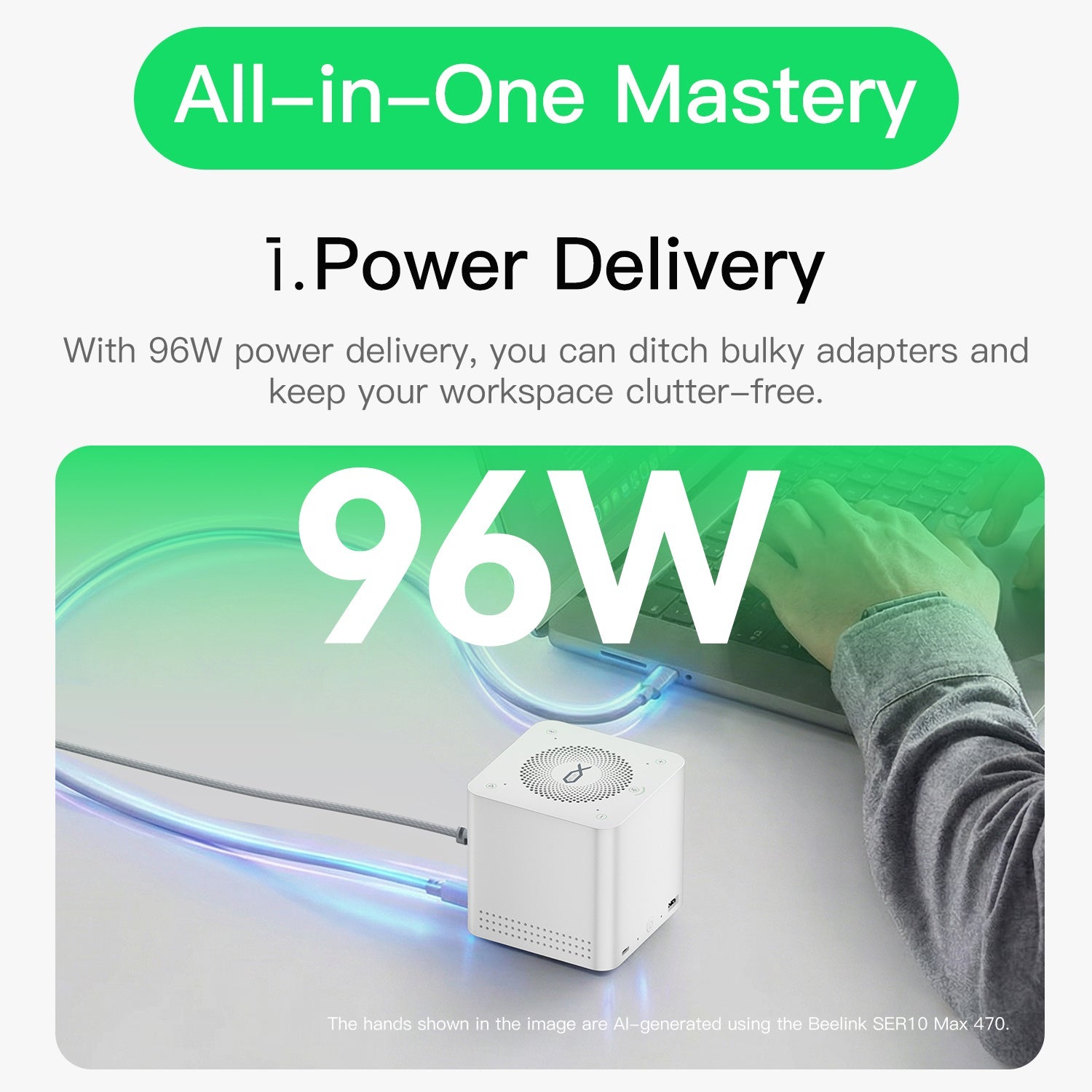 Beelink EX Mate Pro Laptop Companion