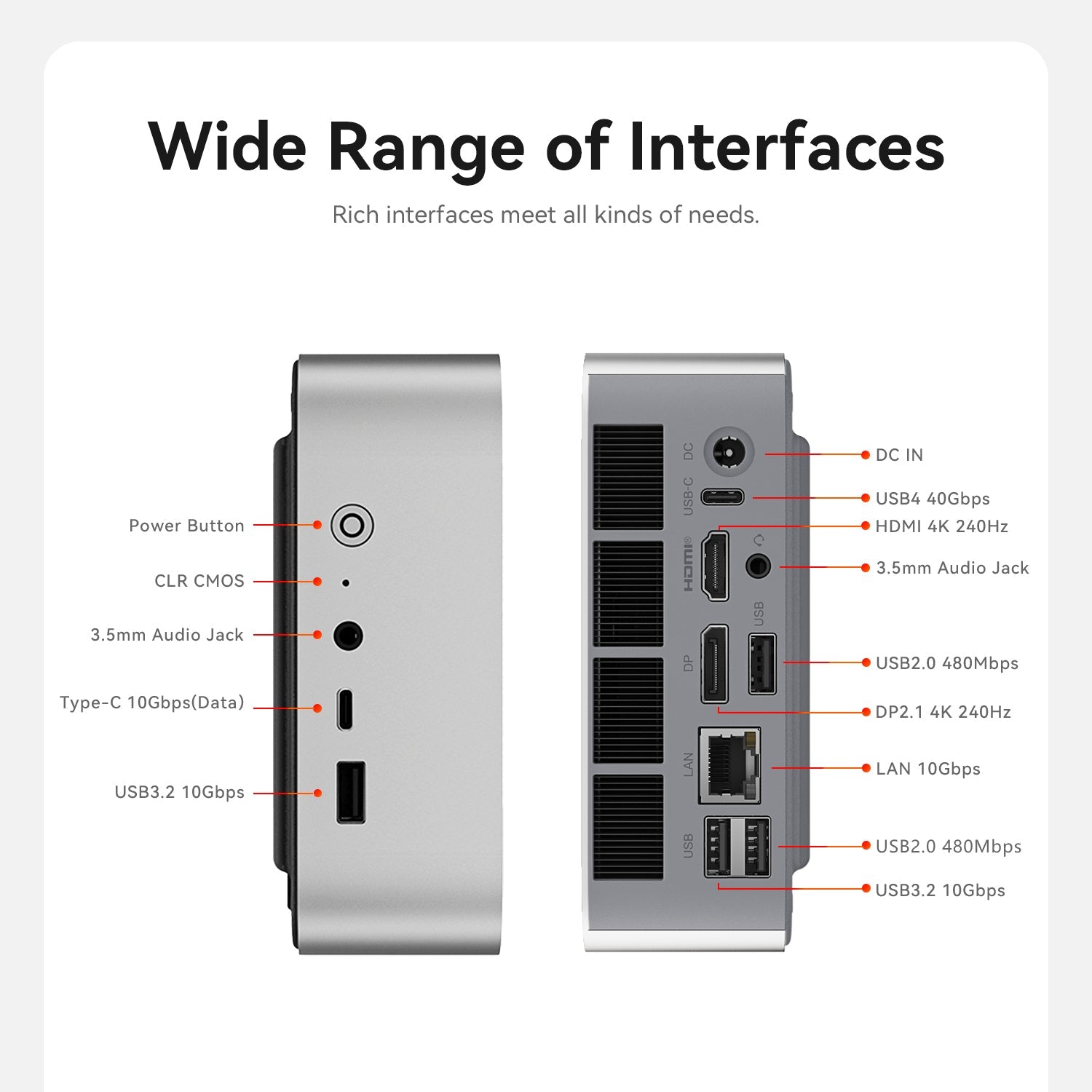 Beelink SER9 MAX AMD Ryzen™ 7 H 255/H260/H350