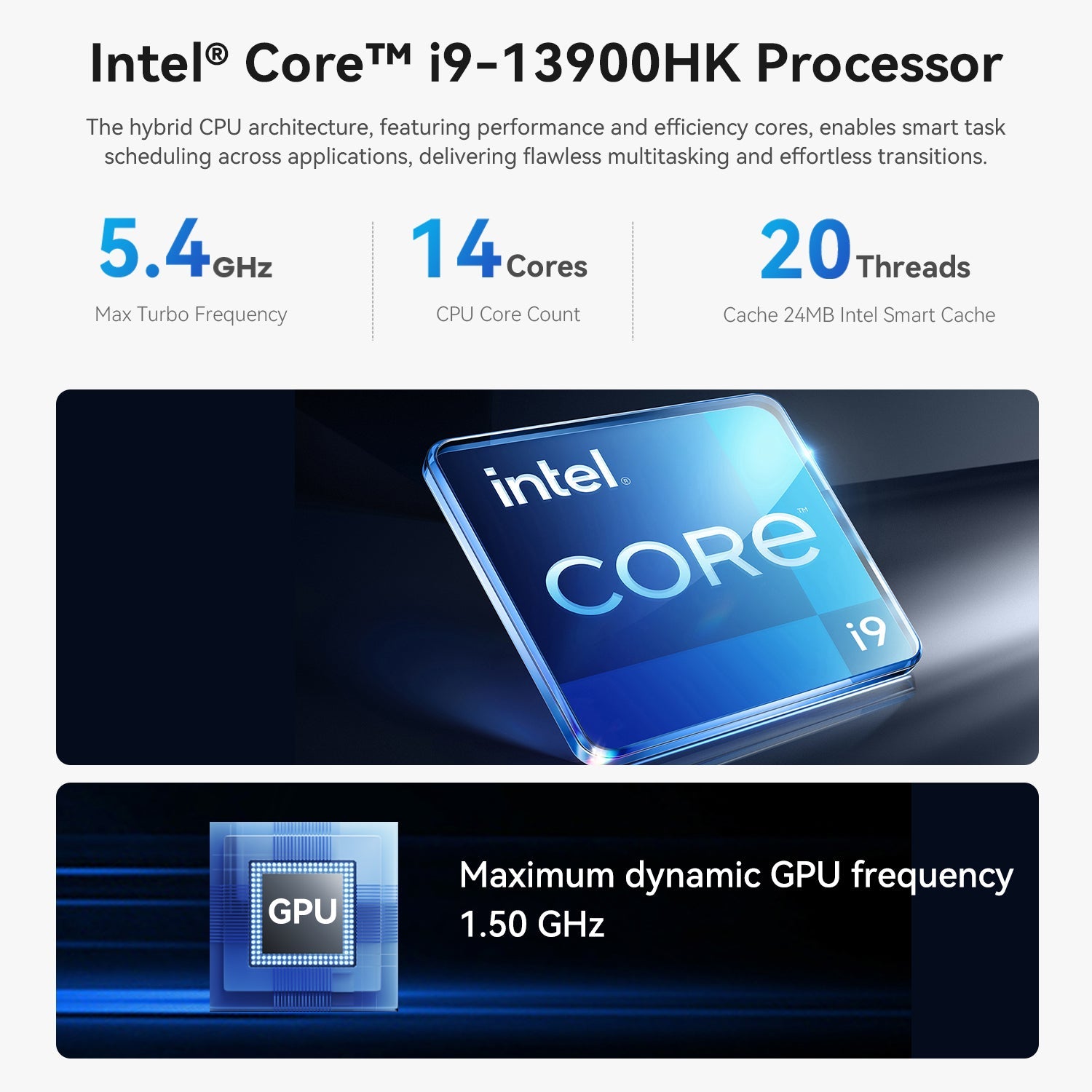 Beelink SEi13 Pro Intel® Core™ i9-13900HK / i7-13620H