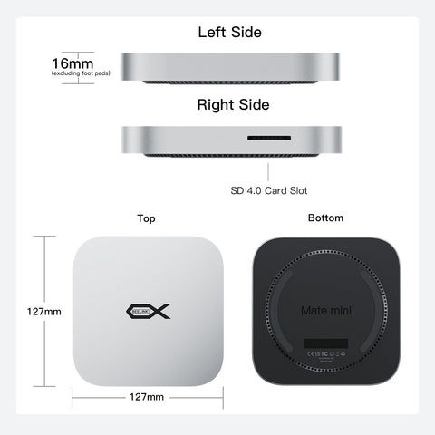 Beelink EX Mate mini 80Gbps Dock for Mac mini M4